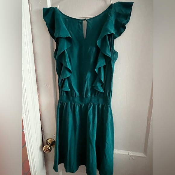 Beautiful dress  color teal - Picture 2 of 4